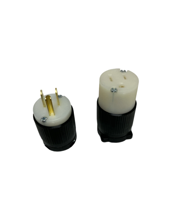5-15P & 5-15R NEMA Plug Connector Set 15A 125V Heavy Duty Choose Pack Size