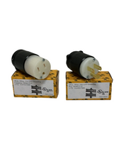 Load image into Gallery viewer, 5-15P &amp; 5-15R NEMA Plug Connector Set 15A 125V Heavy Duty Choose Pack Size