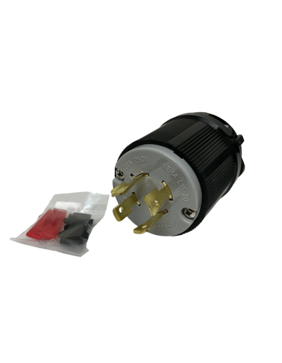 NEMA L15-20P Locking Plug 20A 250V Industrial Twist Lock Choose Pack Size