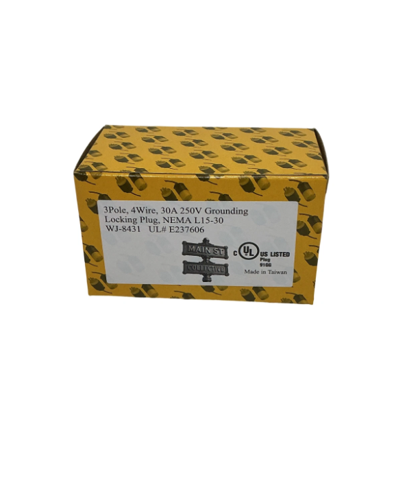 NEMA L15-30 Locking Plug 30A 250V Twist Lock Heavy Duty Choose Pack Size