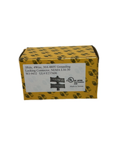 Load image into Gallery viewer, NEMA L16-30R Locking Connector 30A 480V 3 Pole 4 Wire cUL Choose Pack Size