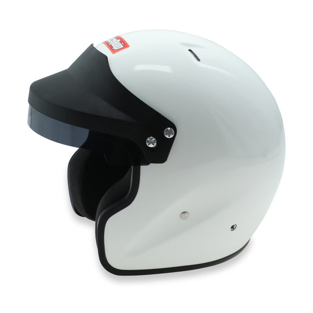 RACEQUIP - OF20 Open Face Helmet - Gloss White