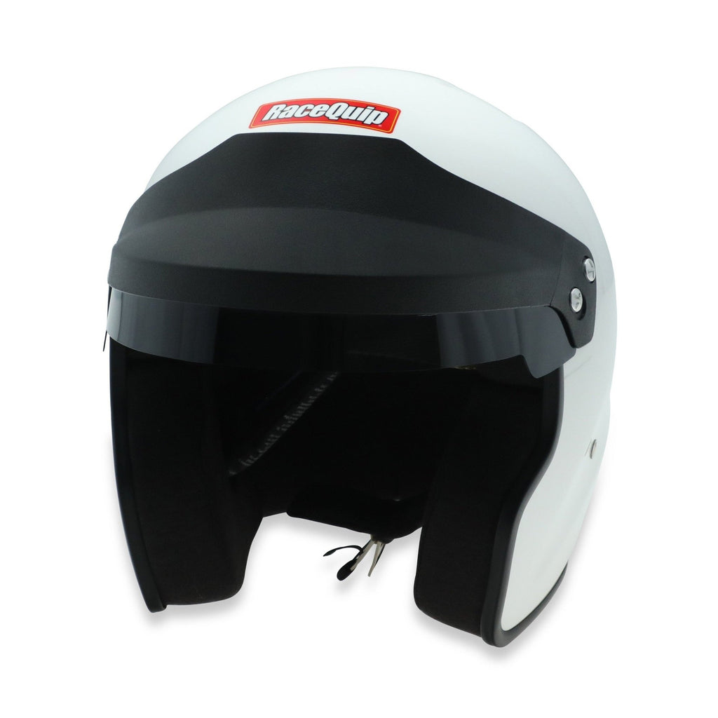 RACEQUIP - OF20 Open Face Helmet - Gloss White