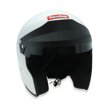 Load image into Gallery viewer, RACEQUIP - OF20 Open Face Helmet - Gloss White