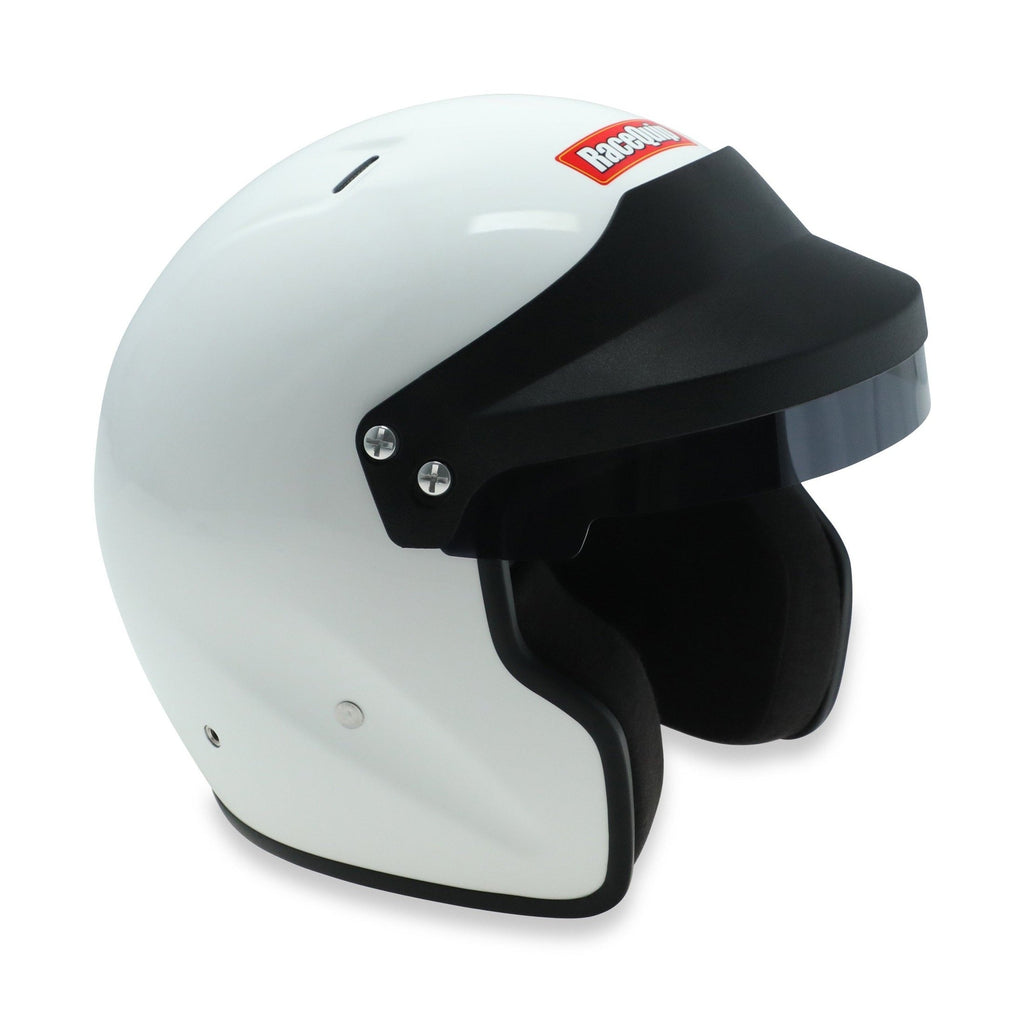 RACEQUIP - OF20 Open Face Helmet - Gloss White