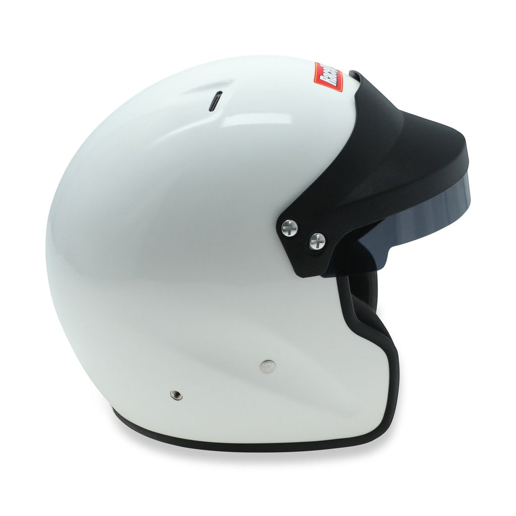 RACEQUIP - OF20 Open Face Helmet - Gloss White