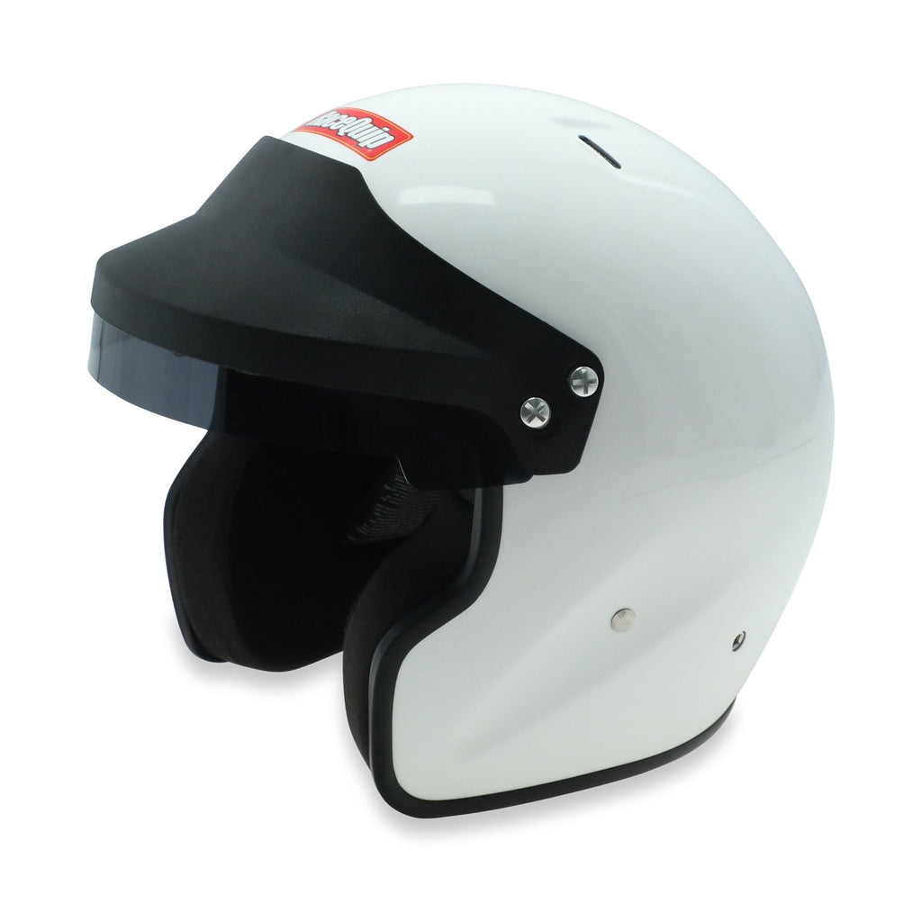 RACEQUIP - OF20 Open Face Helmet - Gloss White