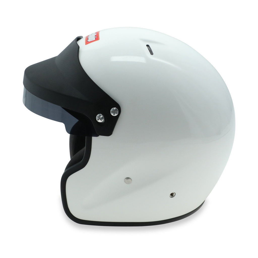 RACEQUIP - OF20 Open Face Helmet - Gloss White