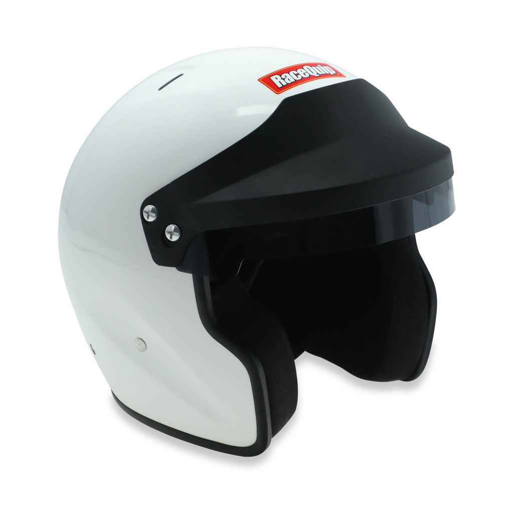 RACEQUIP - OF20 Open Face Helmet - Gloss White