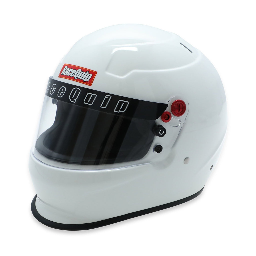 RACEQUIP - PRO20 Full Face Racing Helmet - Gloss White