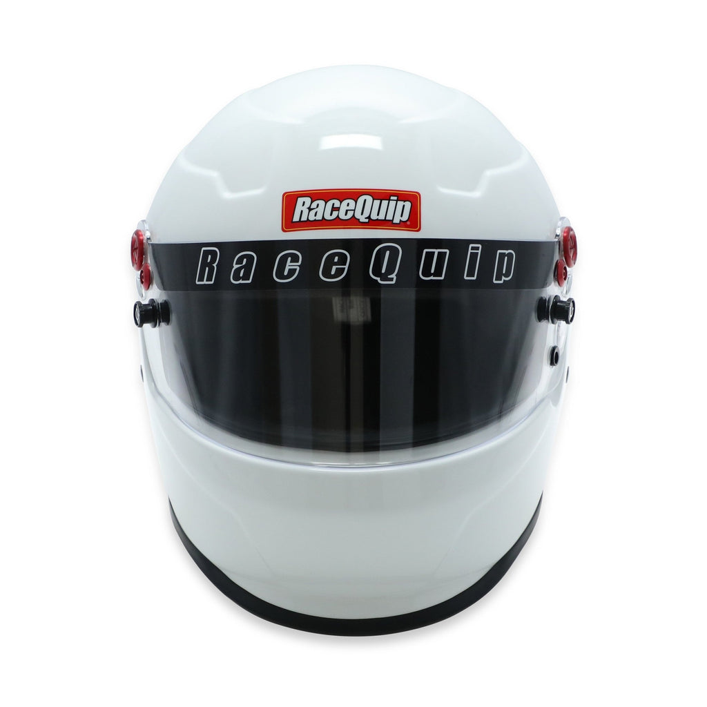 RACEQUIP - PRO20 Full Face Racing Helmet - Gloss White
