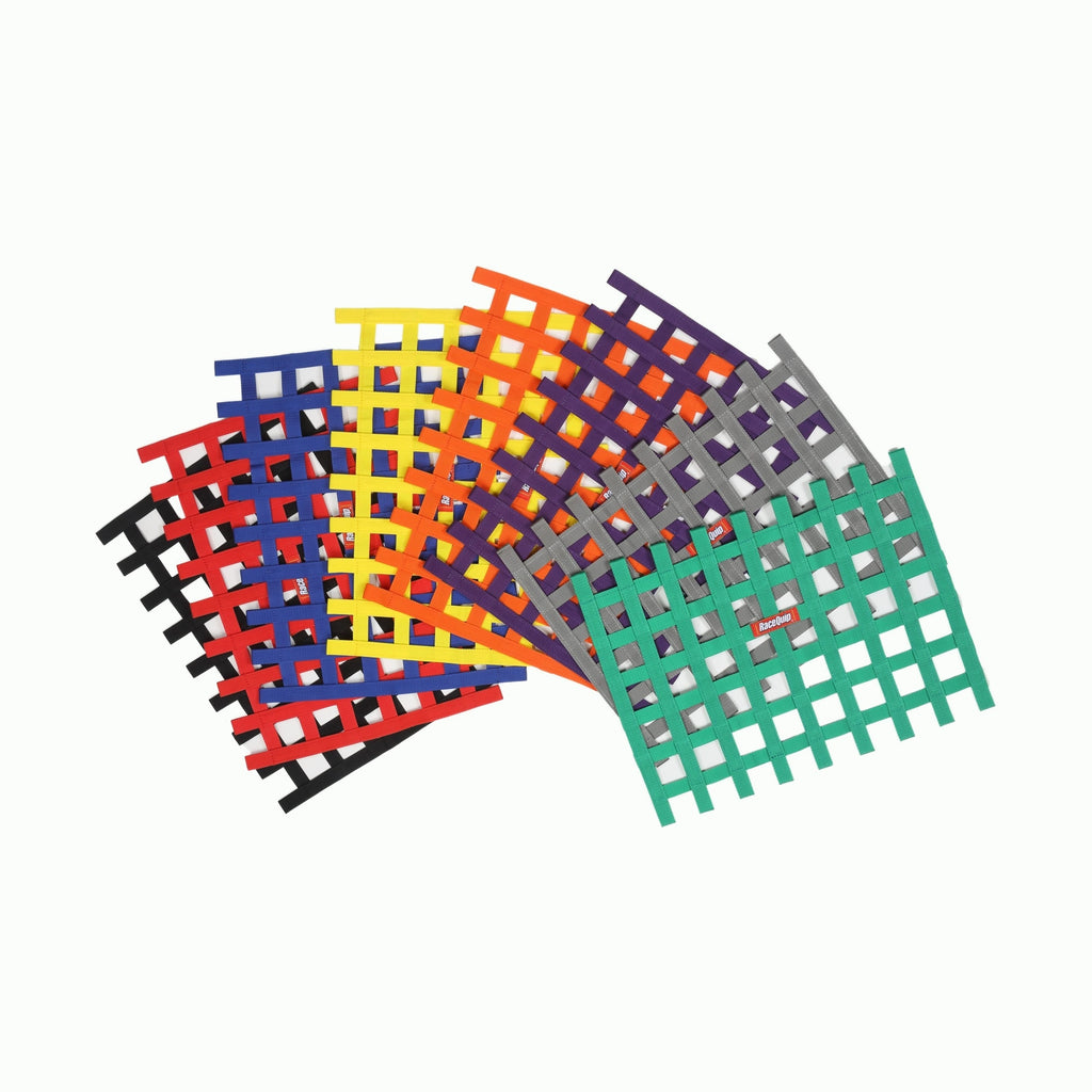 RACEQUIP - Ribbon Style Race Car Window Net - 721005RQP