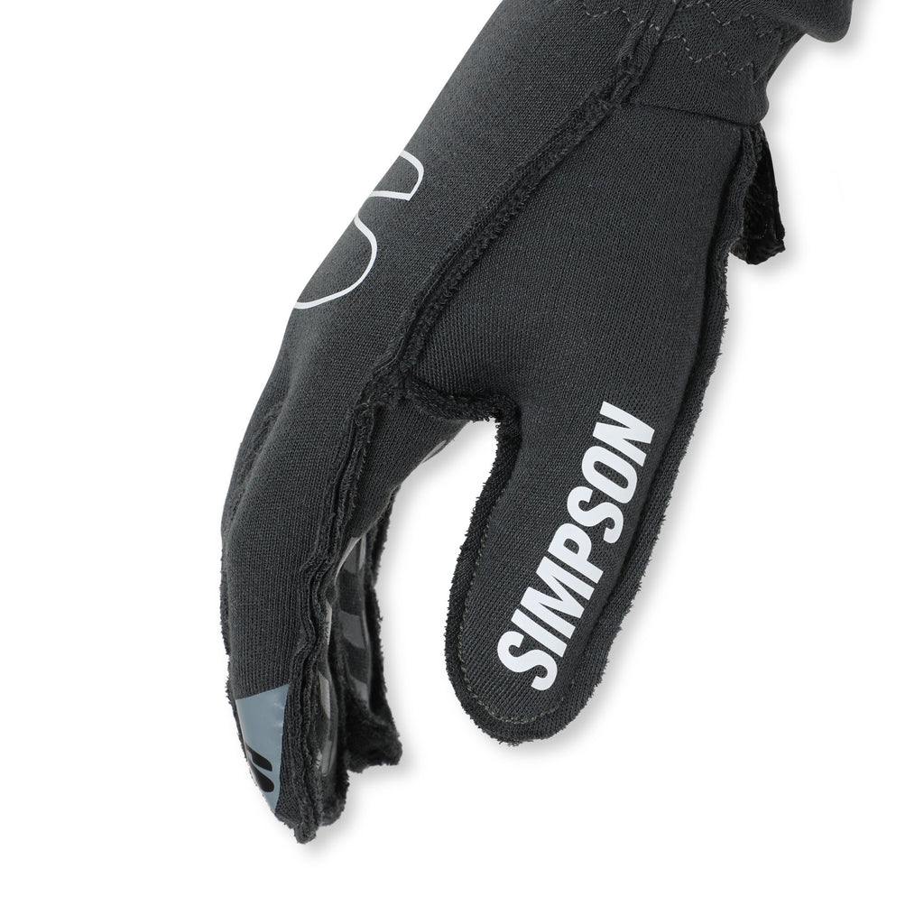 SIMPSON RACING - Endurance Gloves Large Gray - EGLG