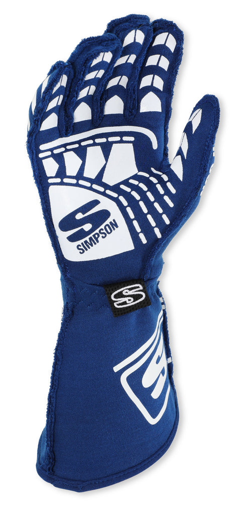 SIMPSON RACING - Endurance Gloves Large Blue - EGLB