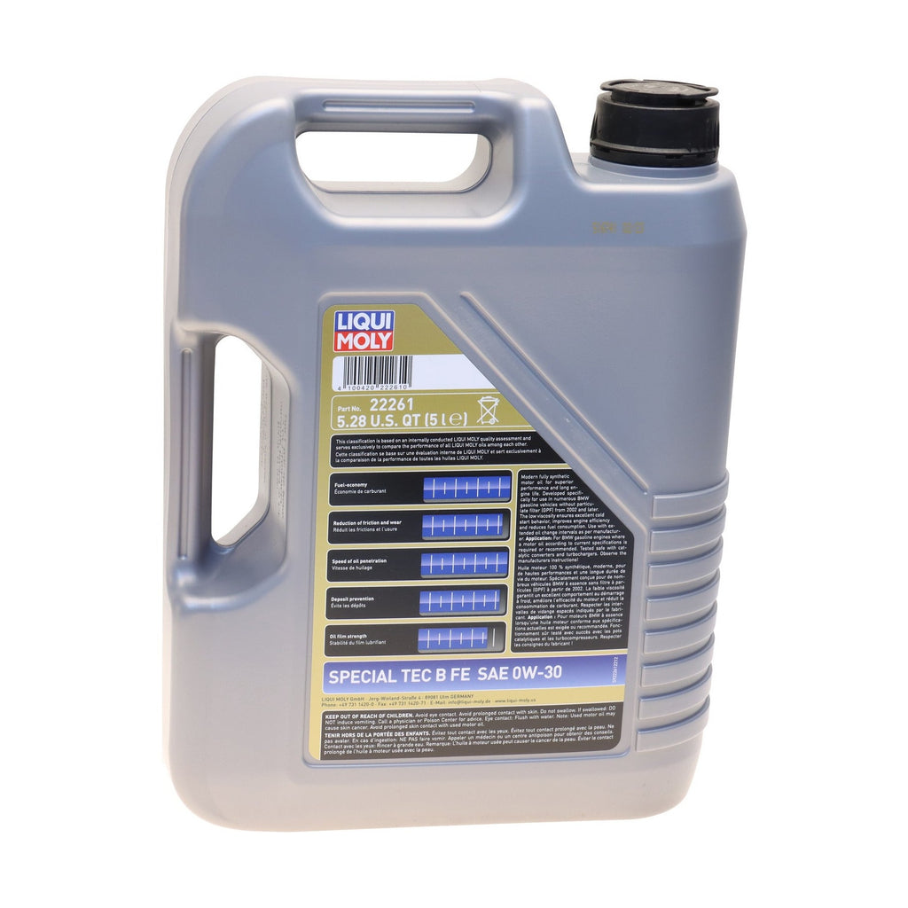 LIQUI MOLY - Special Tec B FE SAE 0W-30 - 5L - LM22261