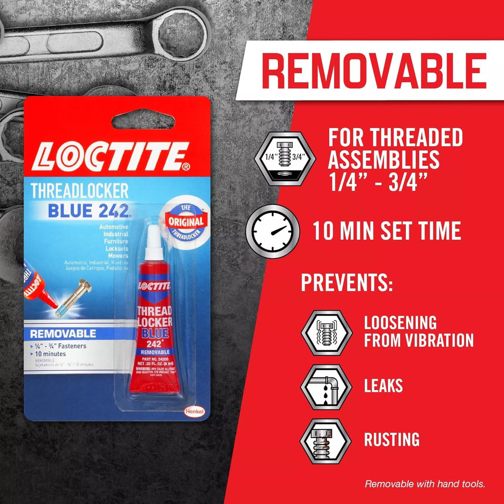 LOCTITE - Threadlocker Blue 242 0.20oz - 209728