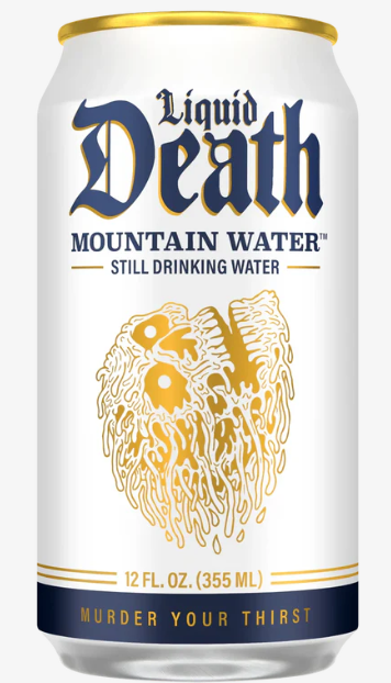 LIQUID DEATH - SPRING WATER - 12oz