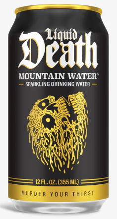 LIQUID DEATH - SPARKLING WATER - 12oz