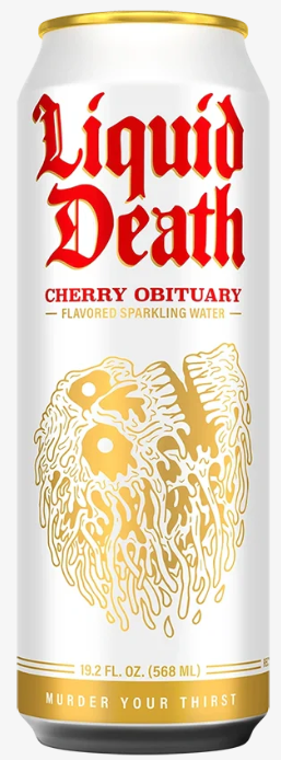 LIQUID DEATH - CHERRY OBITUARY - 19.2oz