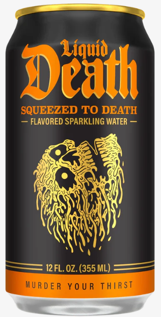LIQUID DEATH - SQUEEZED TO DEATH - 12oz