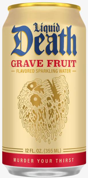 LIQUID DEATH - GRAVE FRUIT - 12oz