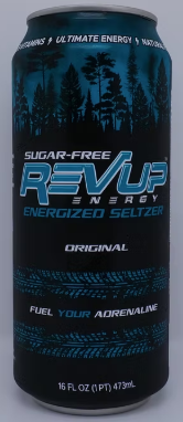REVUP Energized Seltzer - Sugar-Free - 16 fl.oz. cans