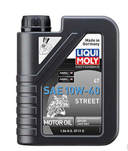 Load image into Gallery viewer, LIQUI MOLY Motorbike 4T SAE 10W-40 Street - LM20054