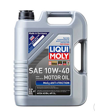 Load image into Gallery viewer, LIQUI MOLY - SAE 10W-40 Motor Oil MoS2 Anti-Friction 5L - LM2043