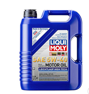 LIQUI MOLY - Synthoil Race Tech GT1 SAE 10W-60 - 5L - LM2024