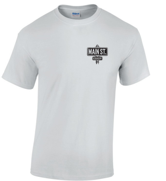 MAIN STREET TSHIRT - WHITE