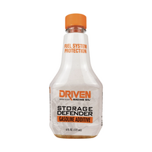 Load image into Gallery viewer, Driven Racing Oil Storage Defender Gasoline Additive 6oz Bottle - 70060