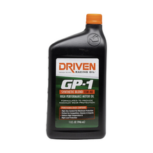 Load image into Gallery viewer, Driven Racing Oil GP-1 15W-40 Synthetic Blend High Performance Motor Oil - 19406-12