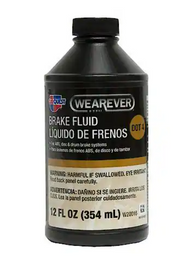 CARQUEST WEAREVER DOT 4 BRAKE FLUID  12oz