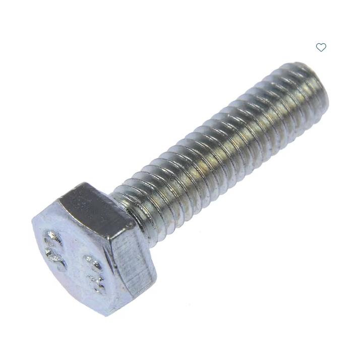 M8-1.25X25MM HEX CAP SCREW BOLT MSC1002