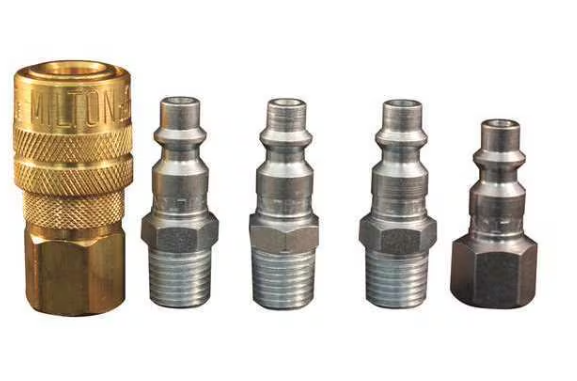 MILTON Coupler/Plug Kit 1/4"NPT M Style 5 Pcs - FIT0025