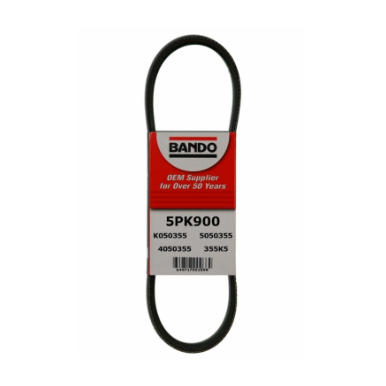 BANDO - Precision Engineered V-Ribbed Drive Belt Serpentine - 5PK900