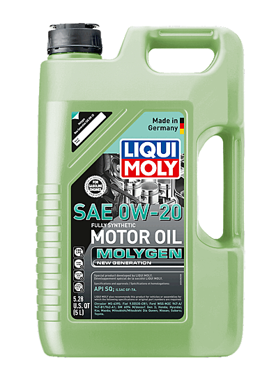 LIQUI MOLY - Molygen New Generation SAE 0W-20 - 5L - LM20438