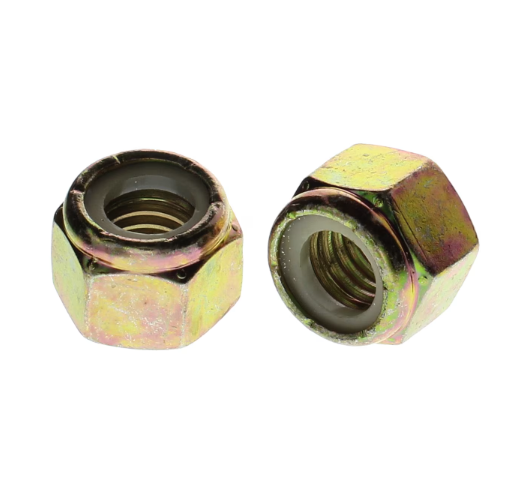 Nylock Nuts - Zinc - SAE/Metric - All Sizes/Threads