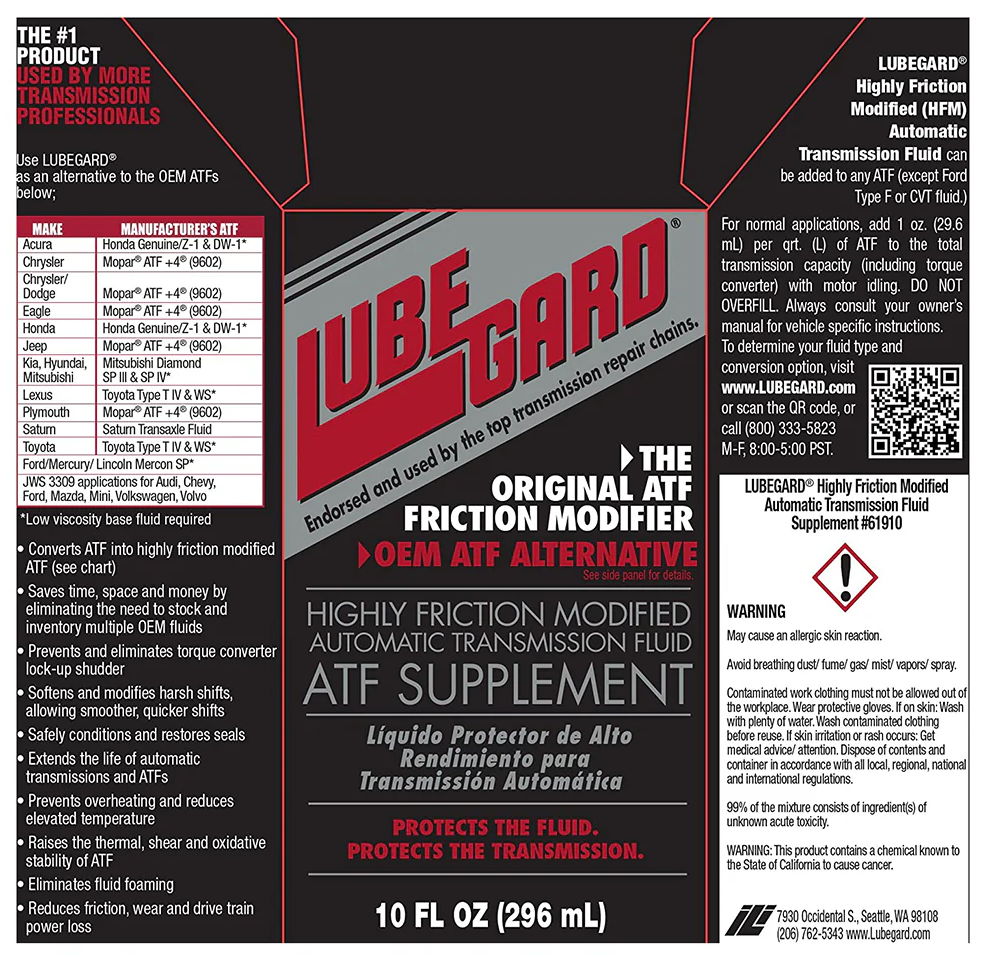 LUBEGARD - Automatic Transmission Fluid - 61910