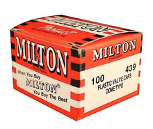 Load image into Gallery viewer, MILTON - PLASTIC VALVE CAPS DOME TYPE - 439