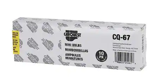 CARQUEST - MINI BULB - CQ-67