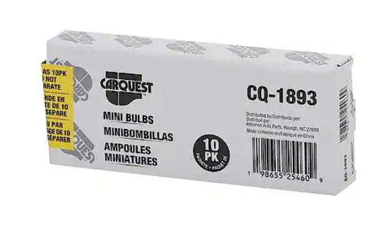 CARQUEST - MINI BULB - CQ-1893