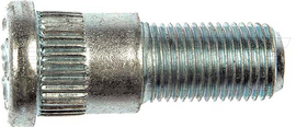 DORMAN - 1/2-20 Serrated Wheel Stud - .650 In. Knurl, 1-9/16 In. Length - 610-122