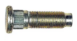 DORMAN - 1/2-20 Serrated Wheel Stud - .545 In. Knurl, 1-3/4 In. Length - 610-163