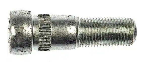 DORMAN - 1/2-20 Serrated Wheel Stud - .625 In. Knurl, 1-25/32 In. Length - 610-154