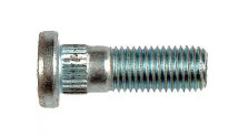 DORMAN - M12-1.50 Serrated Wheel Stud - 12.90mm Knurl, 37.5mm Length - 610-295