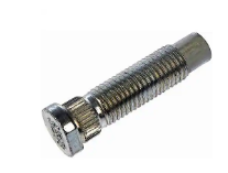 DORMAN - M12-1.50 Serrated Wheel Stud With Clip Head - 12.84mm Knurl, 48.3mm Length - 610-492