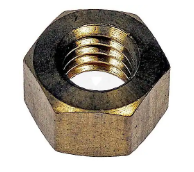 DORMAN - Hex Nut-Brass- 3/8-16 x 9/16 In. - 680-004