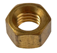 DORMAN - Hex Nuts - Stud (Brass and Steel) - 7/16-14 In. - 680-006