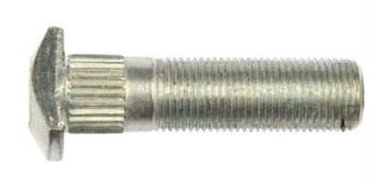 DORMAN -  5/8-18 Serrated Wheel Stud with Clip - 610-086